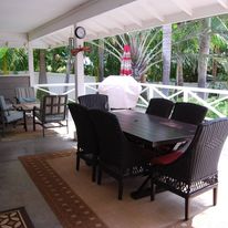 Kihei Oasis Dining on the Lanai (outdoor deck)